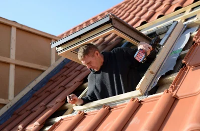 Pose de fenêtres de toit Velux à Branne